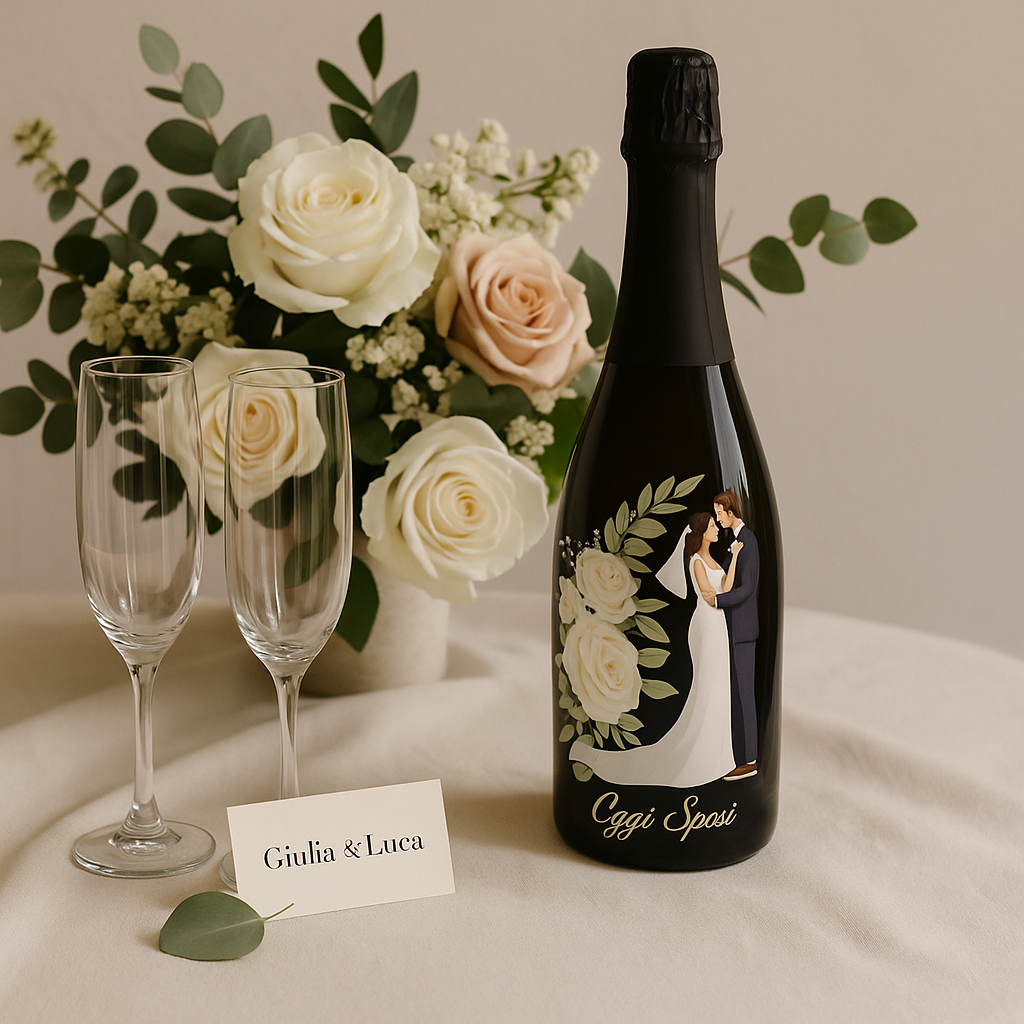 Bottiglia Wedding Cantine Quinto